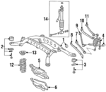1403261600 - : Shock Absorber for Mercedes-Benz Image