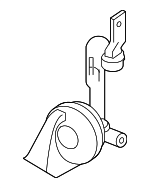 96610A5100 - Electrical: Low Note Horn for Hyundai Image