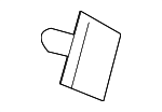 65254FG000 - Body: Quarter Panel Glass Clip for Subaru Image