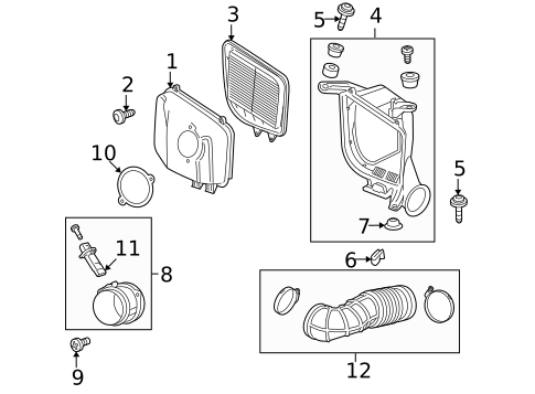 Filters for 2008 Cadillac SRX #0