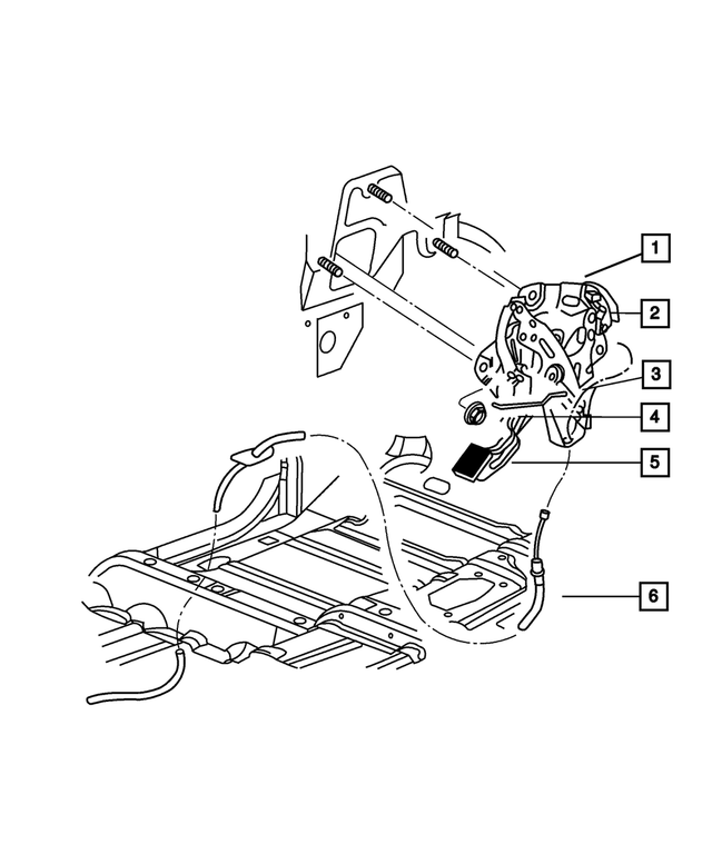 5154672AB - Brakes: Parking Brake Cable for Mopar Image