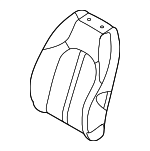 88360L0010VSN - Body: Seat Back Cover for Hyundai Image