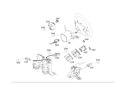 Switch for 2015 Mercedes-Benz E550 #0