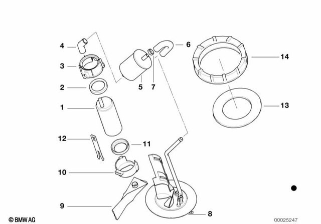 16142305975 - : Fuel Pump Flange for BMW-Motorrad Image