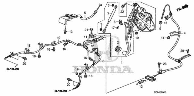 Parking Brake for 2012 Honda Pilot #0