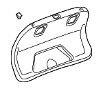 8T0867975BCA9 - Body: Trunk Lid Trim for Audi: A5 Quattro, S5 Image