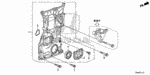 957011005508 - Engine: BOLT, FLANGE (10X55) for Honda Image