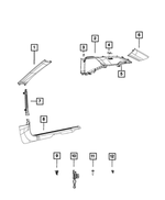 6MJ68DX9AA - Interior Trim: C Pillar Plug, Right Or Left for Mopar Image
