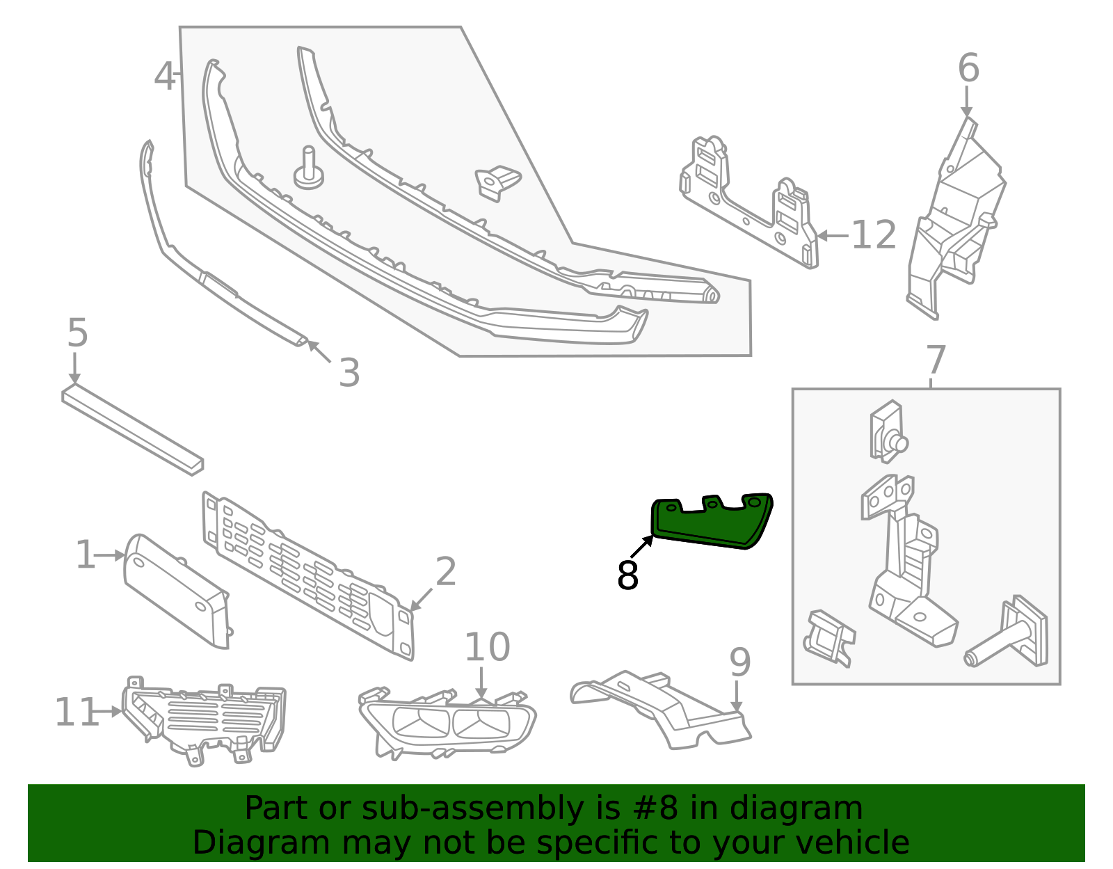 ML3Z-17626-AC - End Panel 2021-2025 Ford F-150 | Ford Parts Direct