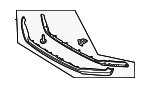 RL3Z17D957AAPTM - Body: Bumper Trim for Ford Image