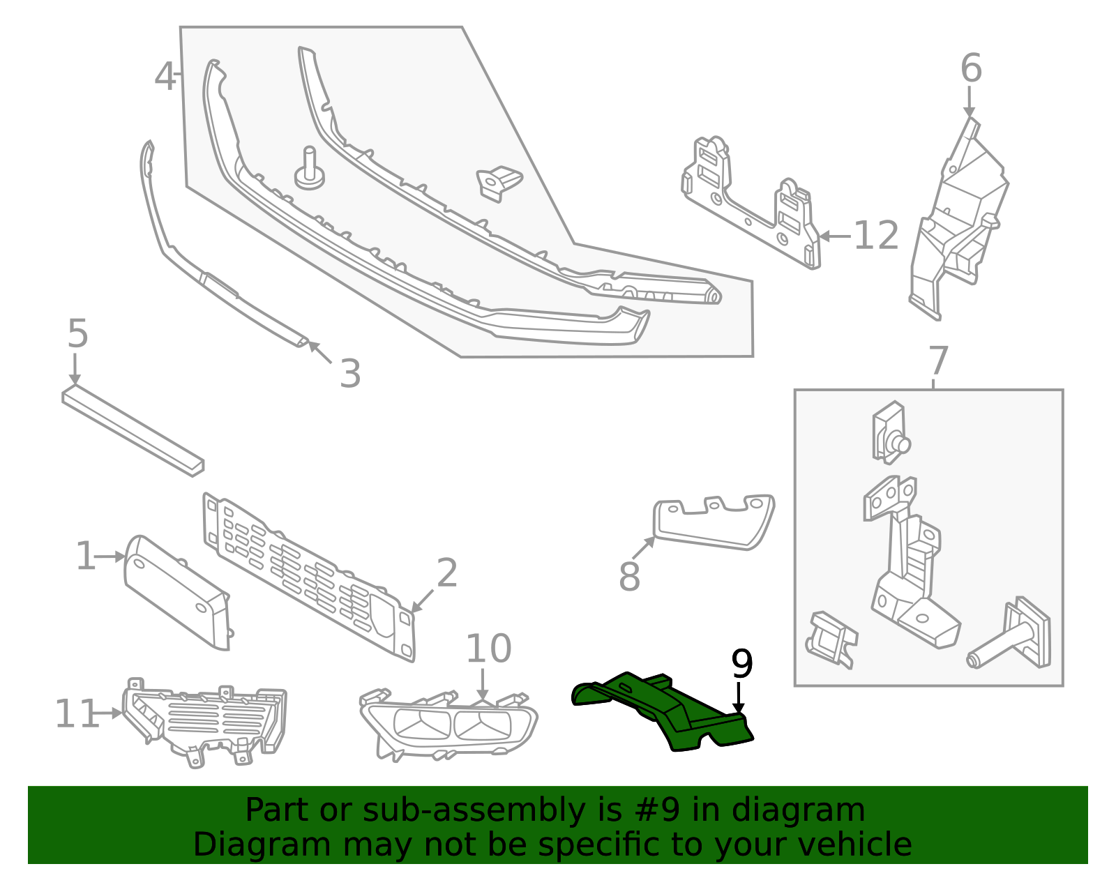 2021-2025 Ford F-150 Tow Hook Cover ML3Z-17H785-ZA | OEM Parts Online