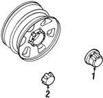 8971679150 - : Center Cap for Isuzu Image