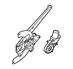 61042FL000 - Body: Window Regulator for Subaru Image