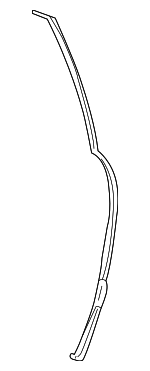 2207302378 - Body: Front Weather-strip for Mercedes-Benz Image