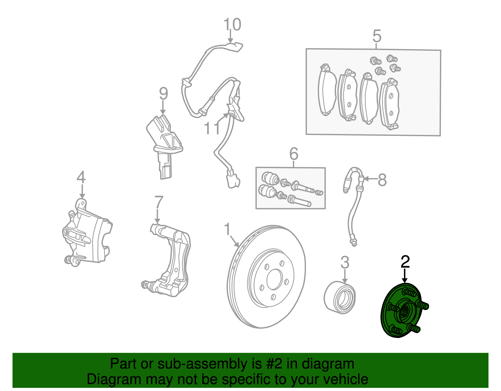 2002-2008 Jaguar X-Type Front Hub C2S8056 | OEM Parts Online
