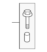 LF0510237D - Engine: Valve Cover Bolt Assembly for Mazda: Tribute Image