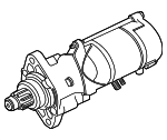 AJ83990 - Electrical: Starter for Jaguar Image