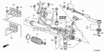 53434TA0A02 - Chassis: CLIP, STEERING TIE ROD for Honda Image