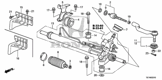 P.S. Gear Box for 2012 Honda Accord #0