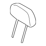 MR776640 - Body: Headrest for Mitsubishi Image