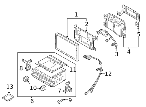 Navigation System for 2017 Kia K900 #0