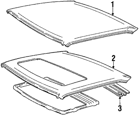Roof for 1986 Toyota Celica #0