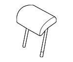 LR167998 - : Headrest, Center for Land-Rover Image