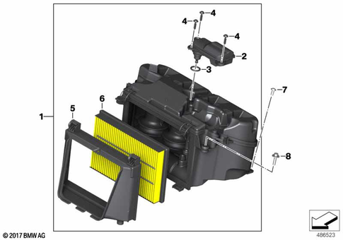 Intake Muffler for 2018 BMW-Motorrad HP4Race #0