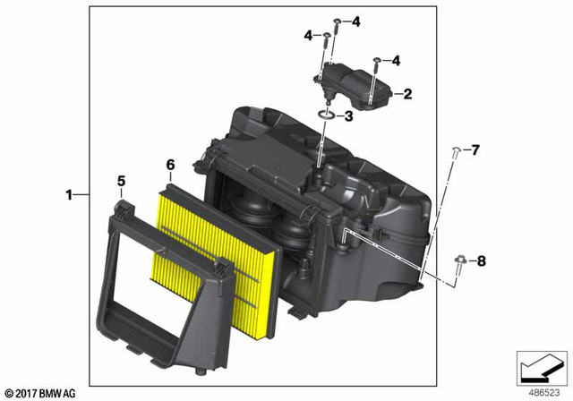 11617533331 - Fuel System: Screw - K60X22 for BMW-Motorrad Image