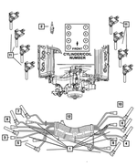 56028377AC - Electrical: Ignition Cable for Mopar Image