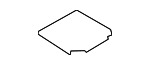 971867300 - Body: Headliner Clip for Porsche Image