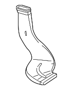 2048311146 - Body: Air Duct for Mercedes-Benz: C 250, C 300, C 350, C 63 AMG&amp;reg;, E 350, E 550, GLK 250, GLK 350 Image image