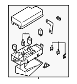 82231SA500 - : Fuse Box Main for Subaru: Forester Image