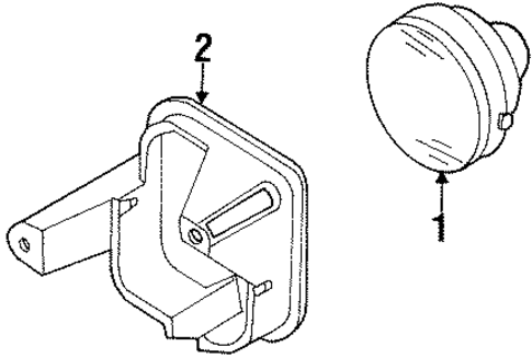 Fog Lamps for 2003 Ford Escort #0