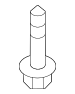 N91231201 - Body: Engine Cradle Bolt for Volkswagen Image