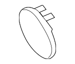 971807155AG2X - Body: Tow Eye Cap for Porsche: Panamera Image