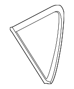 87810B2020 - Body: Quarter Glass for Kia: Soul, Soul EV Image