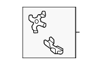 95C615269D - Brakes: Spring for Audi Image