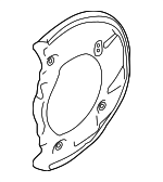95C615312F - Brakes: Splash Shield for Audi Image