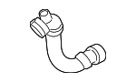 17127564478 - Cooling System: Upper Hose for BMW: 128i, 135i, 135is, 328i, 328i xDrive, 328xi, M3, Z4 Image