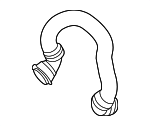 17127599450 - Cooling System: Upper Hose for BMW: 128i, 135i, 135is, 335i, 335i xDrive, 335is, X1 Image