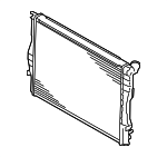 17117559273 - Cooling System: Radiator for BMW: 128i, 135i, 135is, 325i, 325xi, 328i, 328i xDrive, 328xi, 330i, 330xi, Z4 Image