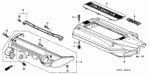 17115P8AA00 - Engine: RUBBER, IN. MANIFOLD COVER MOUNTING for Acura Image
