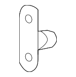 72506SHJA01 - Body: Stopper for Honda: Odyssey Image