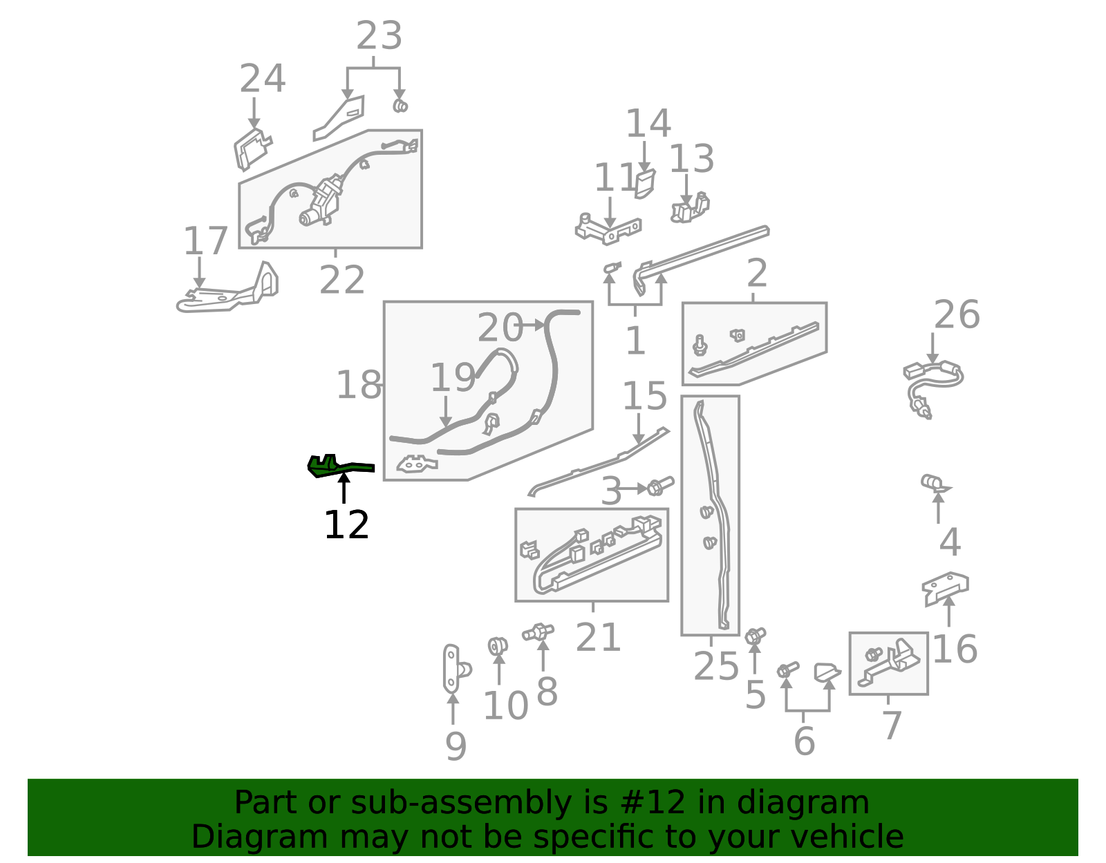 72531-SHJ-A01 - High-Quality Sliding Door Roller for 2005-2010 Honda ...