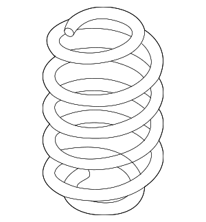 LX6Z5560B - : Coil Spring for Ford: Escape Image