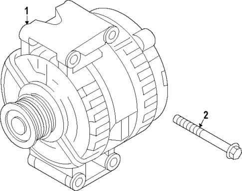 Alternator for 2023 Volkswagen Arteon #0