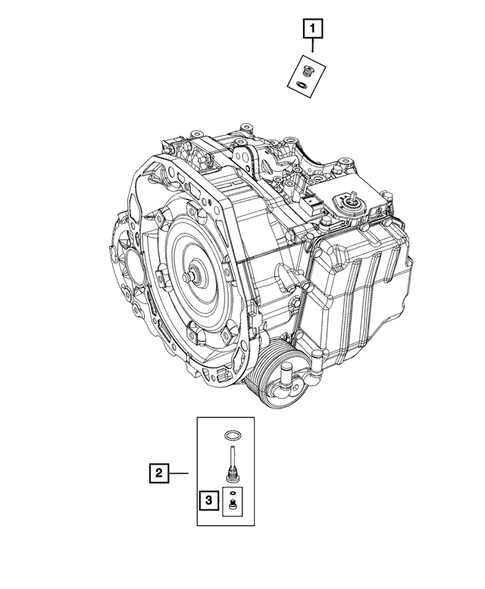 Case, Extension, Oil Pan, and Indicator (Dipstick) for 2018 Fiat 500 #2