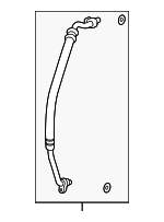80311TWAA01 - HVAC: Suction Hose for Honda: Accord Image