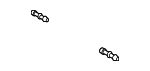 L20767502 - Wiper &amp; Washer: Windshield Washer Hose Connector for Mazda Image